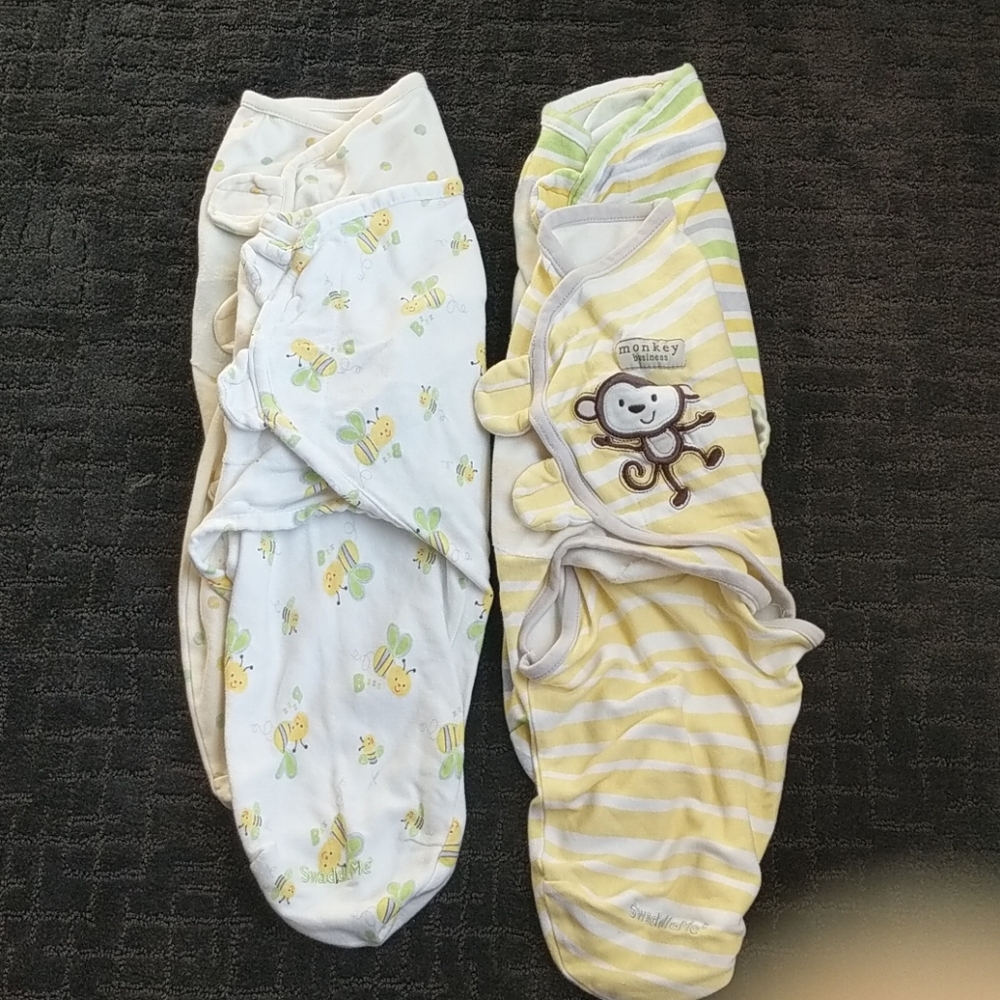 Swaddle me blankets boy/girl 0-3 months